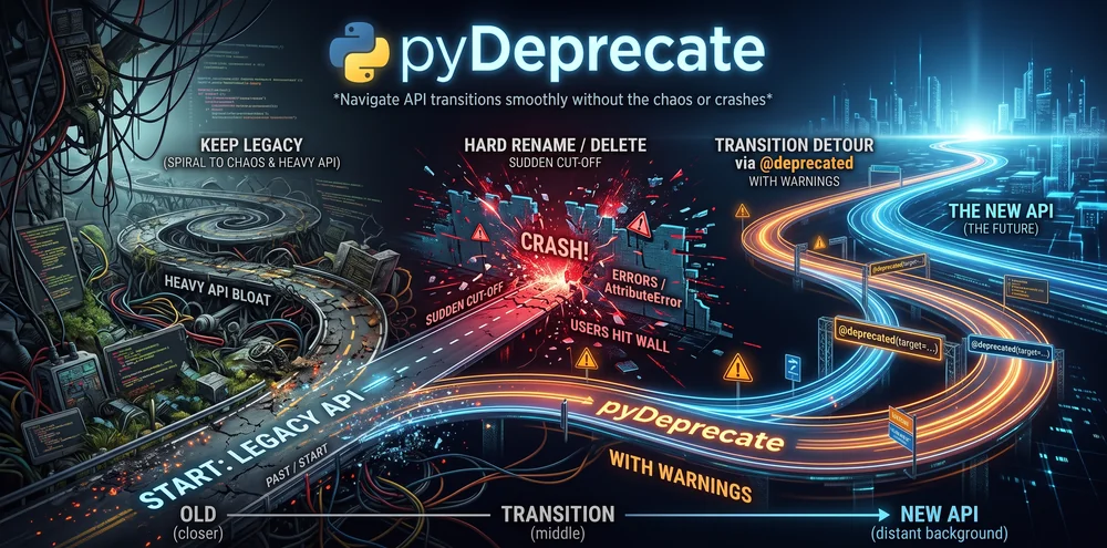 pyDeprecate — navigate API transitions smoothly without the chaos or crashes